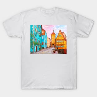 Spring in Rothenburg ob der Tauber T-Shirt